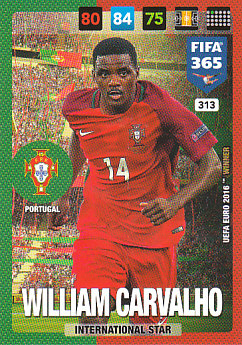 William Carvalho Portugal 2017 FIFA 365 International Star #313